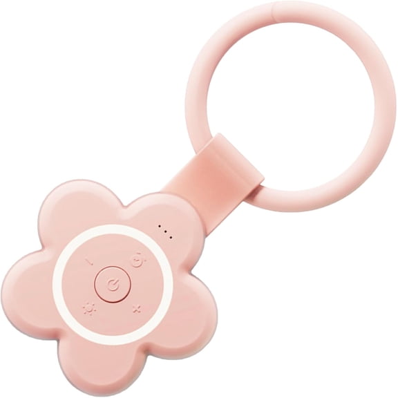 Portable White Noise Machine for Baby with Stroller Clip, Rechargeable Sleep Soother