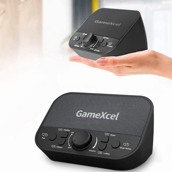 Portable White Noise Machine with 38 Soothing Sounds for Sleep, 4 Timers, Night Light, for Adults, Baby, Kids Nursery, Home, Office, Travel Use