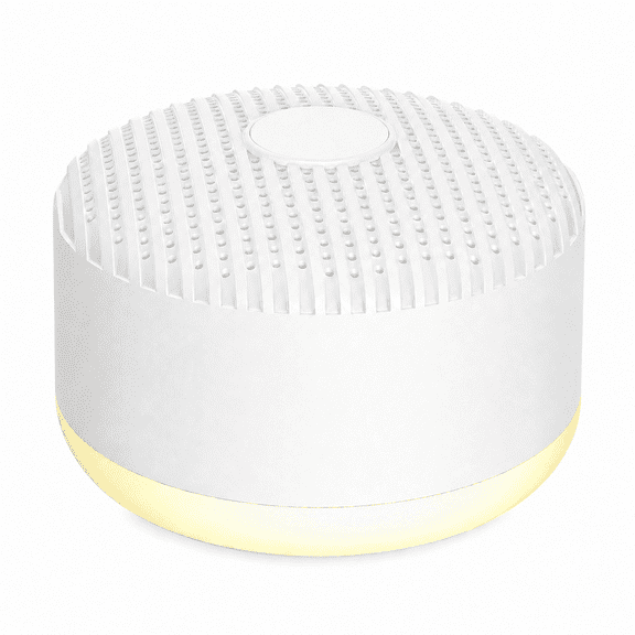 Sound Machine for Baby Adult Sleep, White Noise Sound Machine with 24 Soothing Sounds and Night Light for Home Office Travel, White