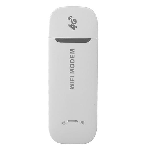 Portable WiFi Hotspot for Travel 4G USB Portable WiFi, Portable WiFi Hotspot High Speed Internet Plug and Play for Travel White