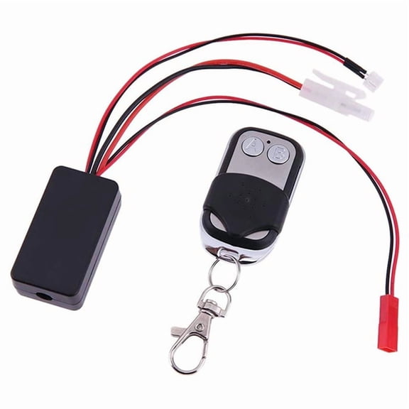 Portable Winch Remote Controller Replacement Plastic Wireless Remote Controller Receiver Parts for 1/10 Axial SCX10
