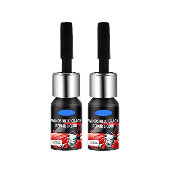 Portable Windshield Crack Repair Kit, Upgraded Windshield Chip Repair Kit for Fix Windows, Mirrors, Glasses, All Crack Types