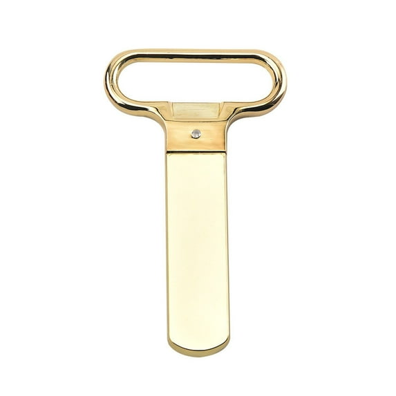 Portable Wine Bottle Opener, Stainless Steel Two-Jaw Cork Extractor for Old & Fragile Corks, Handheld Corkscrew for Home & Bar Use, Easy to Clean, A Portable Alloy Old Wine Bottle Opener
