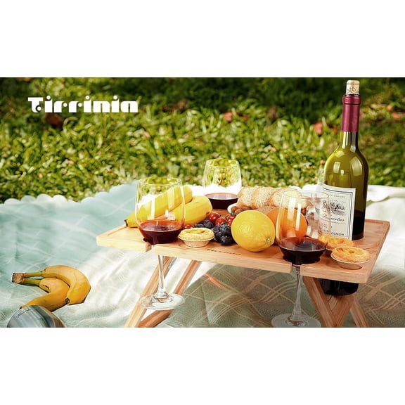 Portable Wine Picnic Table