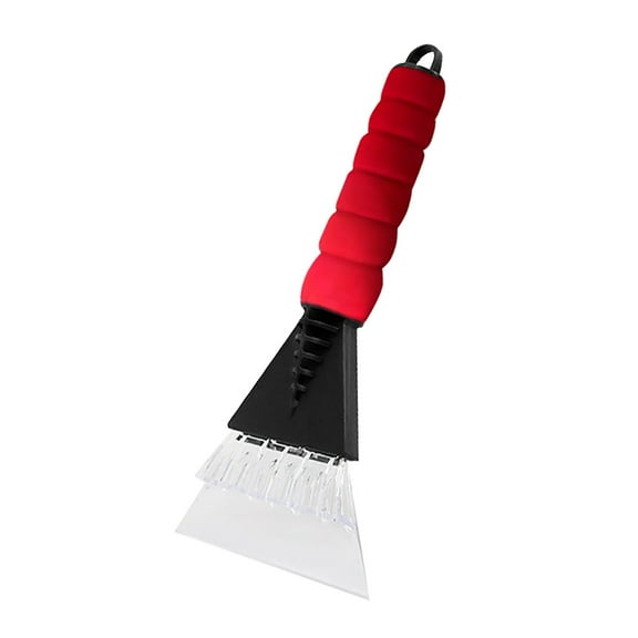 Portable Winter Ice Scraper Multifunctional Ice Shovel with Silicone Handle for Windshield Care and Cleaning Necessities