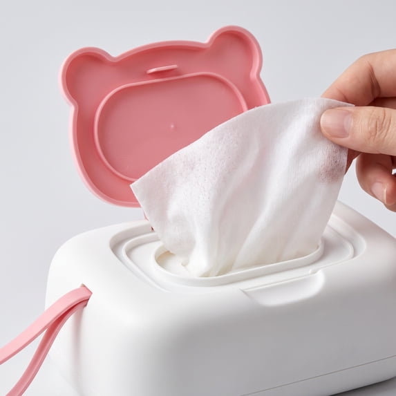Portable Wipe Container Dispenser Case – Leak-Proof Plastic Box for Outdoor Travel, Baby Care & Home, Press-to-Open Lid, Holds Multiple Wet Wipes, Keeps Moisture Locked