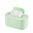 thumbnail image 1 of Portable Wipes Warmer with Temperature Control & LCD Display - Adjustable Heating for Sensitive Skin, Top Heating System Holds 80 Wipes for Night Diaper Changes(Green), 1 of 3