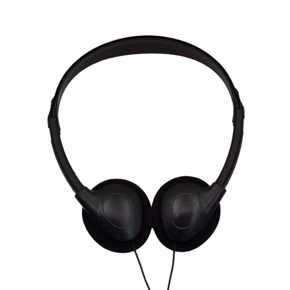 Portable Wire Earbud with 90 Rotatable Ear Cups 1.2M PVC Cable Soft Sponge Cushions Ergonomic Over Ear for Gaming