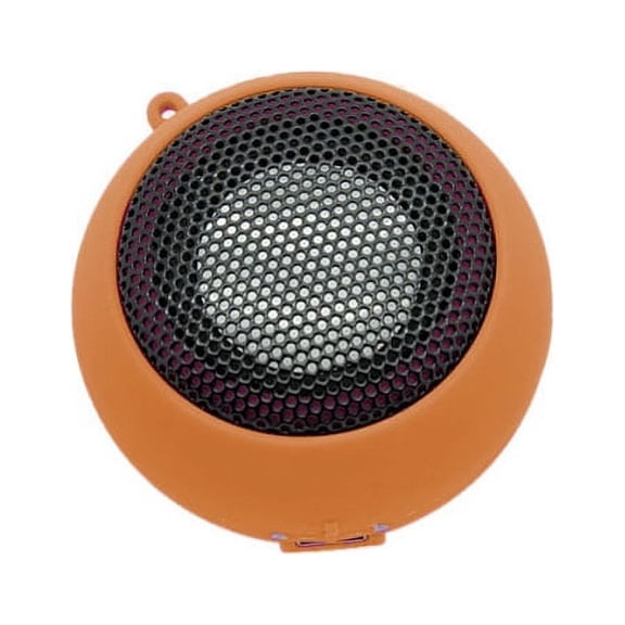 Portable Wired Speaker for LG K8X, Tribute Monarch, Phoenix 5, Fortune 3, Aristo 5 - Audio Multimedia Rechargeable Orange D2E
