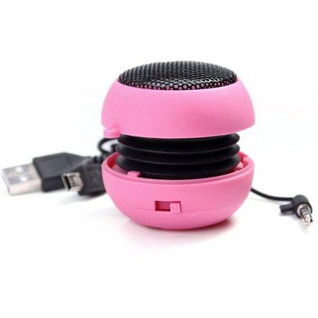 Portable Wired Speaker for Samsung Galaxy A15/A14 5G Phones - Audio Multimedia Rechargeable Pink for Galaxy A15 5G/A14 5G