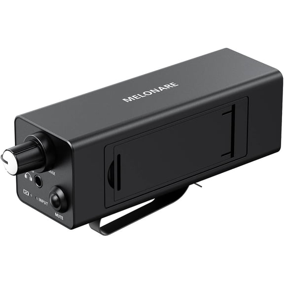 Portable Wired in-Ear Monitor Amplifier, Headphone Amp with XLR/TRS Inputs, Mono/Stereo Mode & OneTouch Mute Control, in-Ear Monitor System for Drummer, Band, Studio (WM-1)