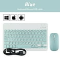 thumbnail image 1 of Portable Wireless Bluetooth Keyboard For Android IOS Windows Ipad Tablet Keyboard And Mouse Tablet Accessory Mini Keyboard, 1 of 10