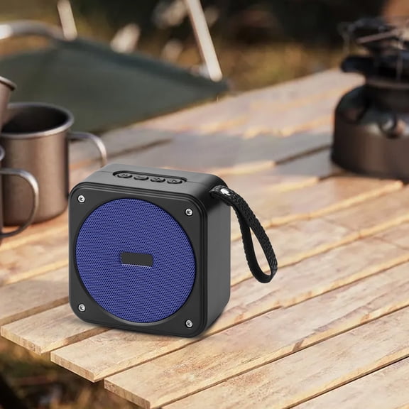 Portable Wireless Bluetooth Speaker with Powerful Bass, High-Quality Sound, Compact Mini Design for Home, Outdoor, Car, and Office Use - Bluetooth 5.3, 52mm Driver, FM Radio, USB/TF Card Support