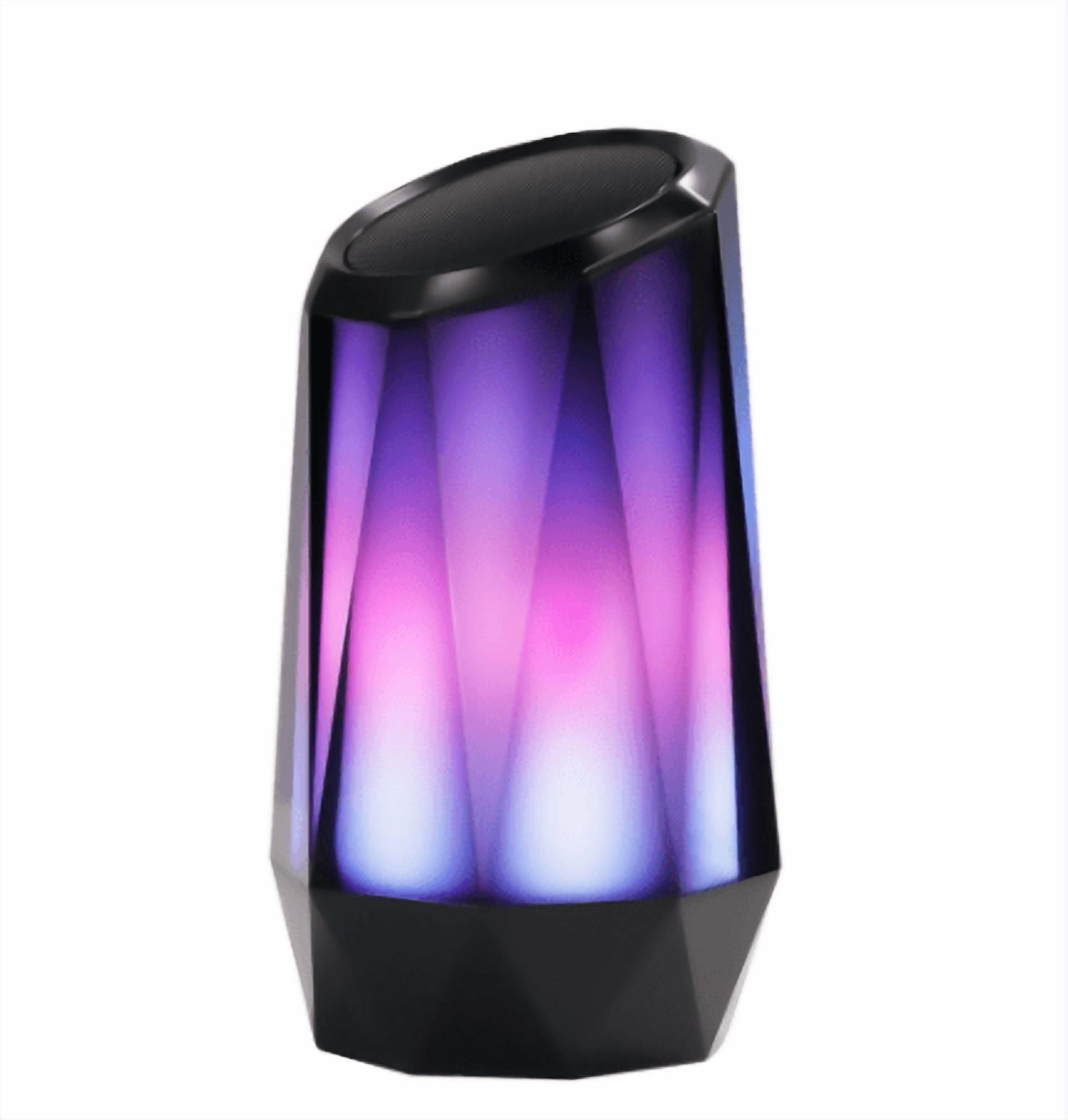Portable Wireless Bluetooth Speakers 8 LED RGB Lights Modes BT5.0 Bocinas Bluetooth Stereo Sound Loud Volume Speaker with TF Card Slot,for iPhone/iPad/Android Valentines Day Gifts