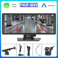 thumbnail image 1 of Portable Wireless Carplay&Android Auto Car Stereo,Newest 9.3 Inch Touch Screen Car Stereo with Bluetooth/FM Synchronization/Rear Camera Navigation Unit Player with Bluetooth FM Transmitter,AUX, TF, 1 of 16