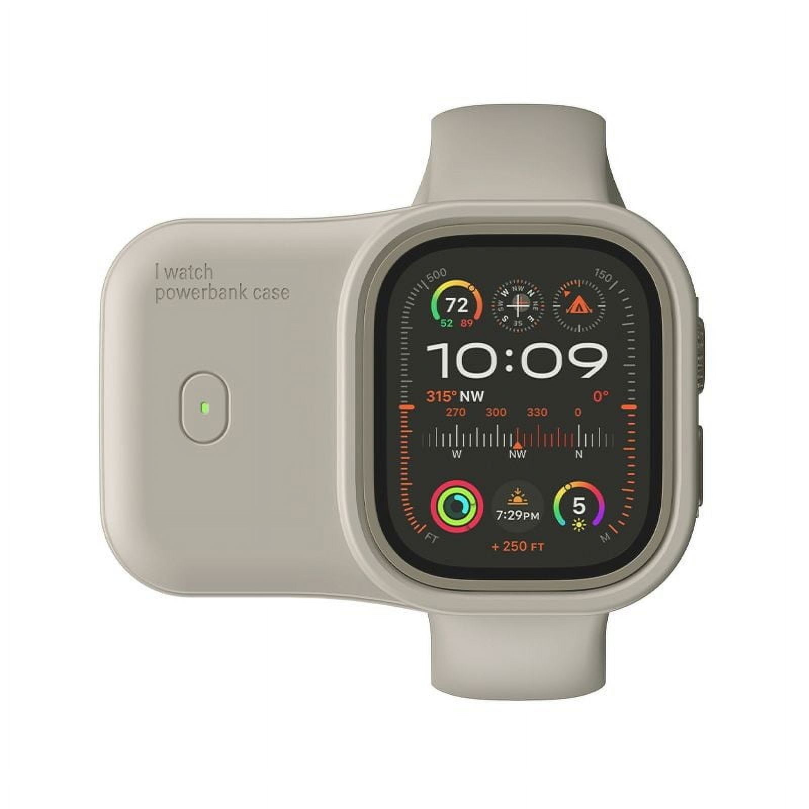 Portable Wireless Charger 1200mAh Power Bank Device for Apple-Watch 9 8 7 6 5 4 SE Ultra 2 1 44MM 45MM 49MM Fast Charging Case by YFind