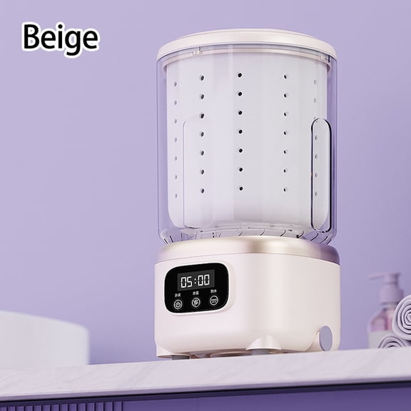 Portable Wireless Charging Mini Washing Machine For Easy, Hygienic Laundry!