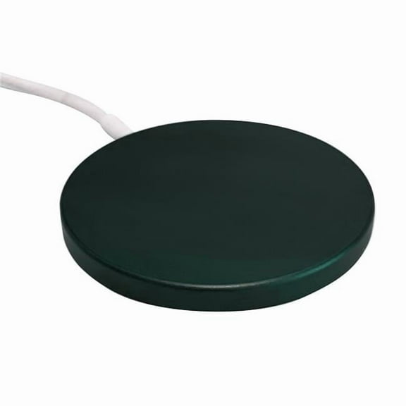 Portable Wireless Charging Pad with Magentic Pad, Green