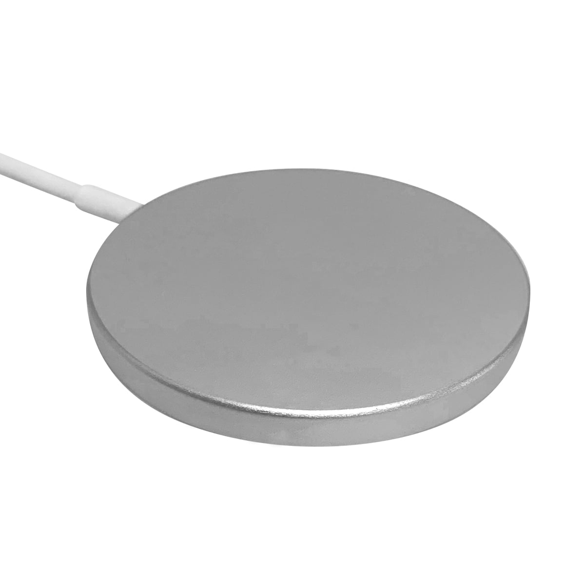 Portable Wireless Charging Pad with Magnetic Pad-White