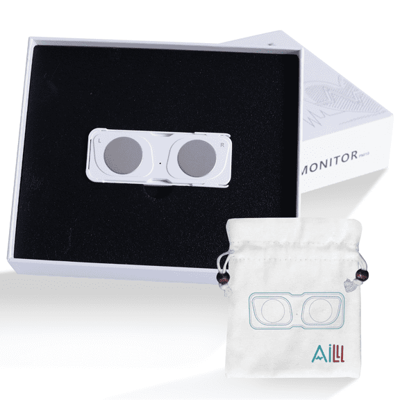 Portable Wireless ECG Monitor - Mini Medical Grade EKG Device, 30s Instant Results, Heart Rate Tracker Sync to Smartphone