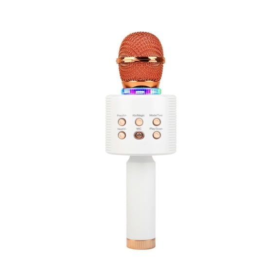 Portable Wireless Karaoke Microphone with Built-in Speaker, Handheld Singing Microphone with Voice Effects for Kids and Adults, Microphone for Home Entertainment