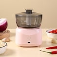 thumbnail image 1 of Portable Wireless Meat Grinder for Home Use with USB Charging, High-Speed Multi-Functional Meat and Vegetable Mincer for Garlic, Ginger, Chili, and More, 1 of 3