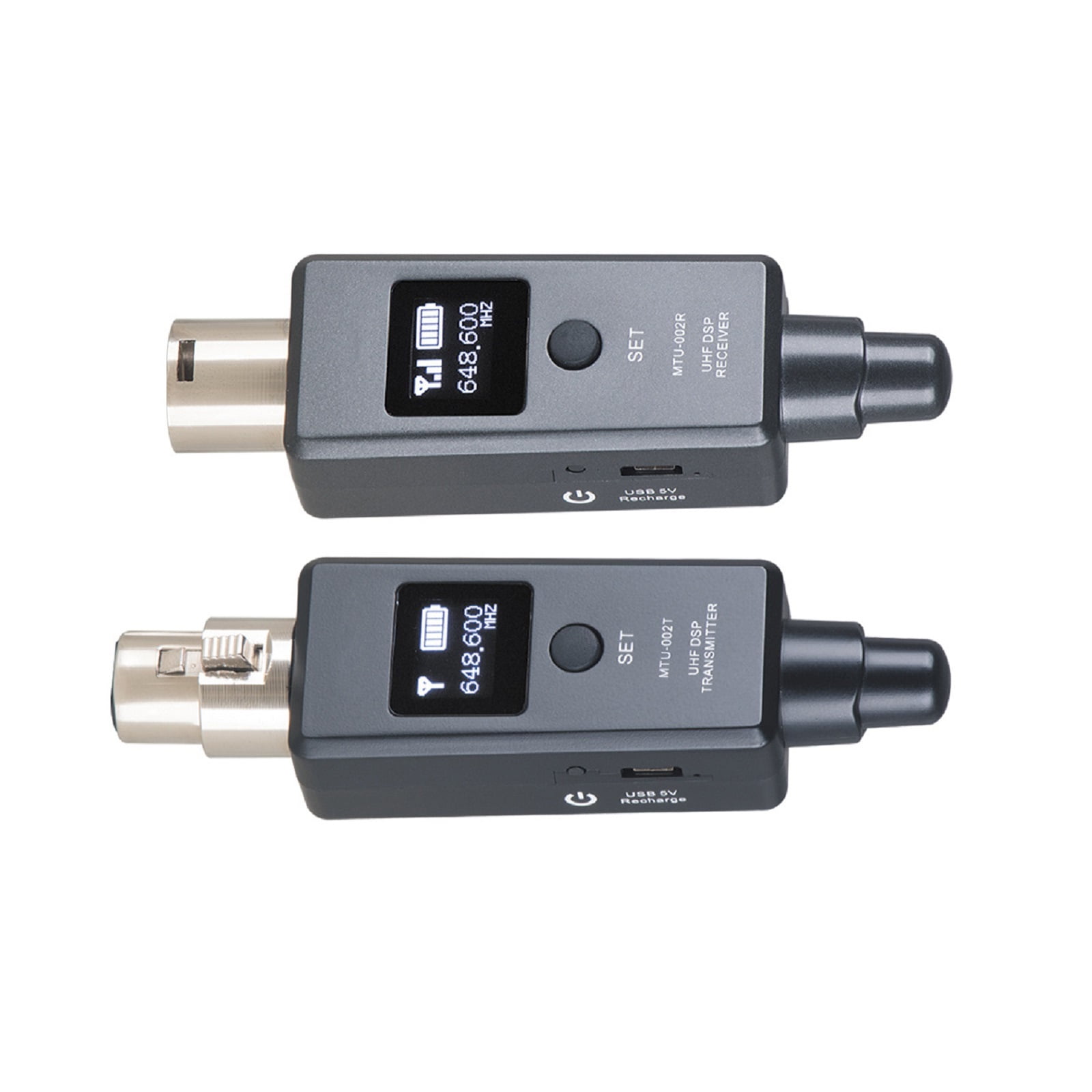 Portable Wireless Mic Adapter with 30m Range for On-the-Go Professional ...