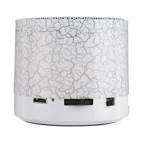 Portable Wireless Mini Bluetooth Speaker, Super Bass Stereo Rechargeable Speaker with LED Lights