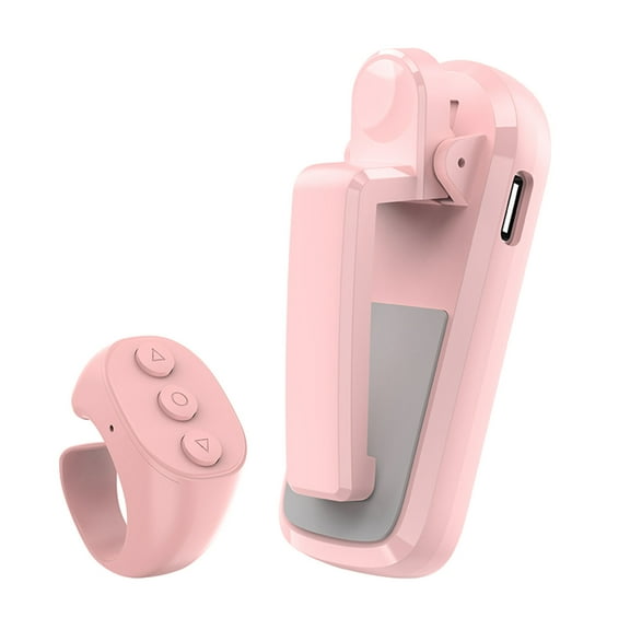 Portable Wireless Remote Page Turner for Reader Clicking Reading Video Recording Scrolling Page Turner Remote Control