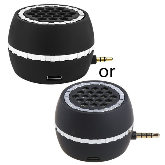 Portable Wireless Speaker Phone External Universal 3.5mm Jack Mini Sound Box For Smartphone Tablet Laptop MP3 MP4