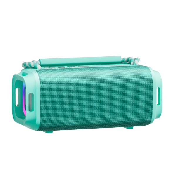 Portable Wireless Stereo Speaker, Surround Sound with Deep Bass, Supports USB, AUX and TF Card, Type-C Rechargeable Audio System for Home, Party and Travel