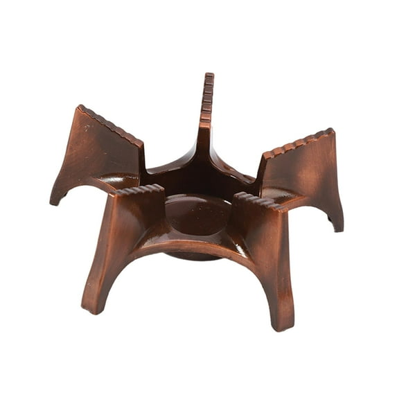 Portable Wok Stand Stable Aluminum Alloy Lightweight Cookware Burner Camping for Outdoor BBQ Picnic Backpacking Camping Copper