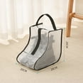 thumbnail image 1 of Boot Storage, Portable Tall Boots Storage Protector Bag Clear Shoes Cover Pouches Organizers for Men & Women Travel Sneakers 1 Pack, 1 of 4