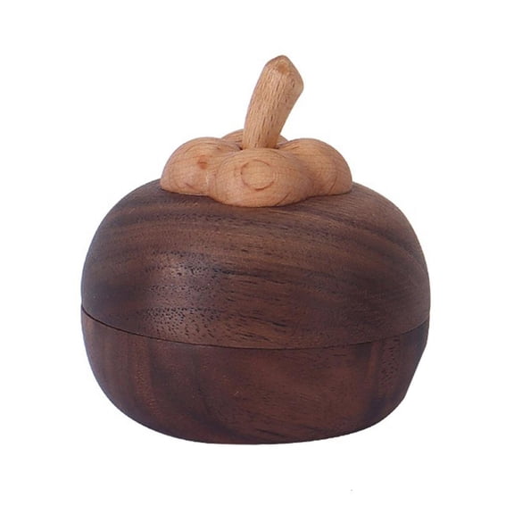 Portable Wood Mangosteen Aromatherapies Oil Diffuser for Bedroom Car Meditations
