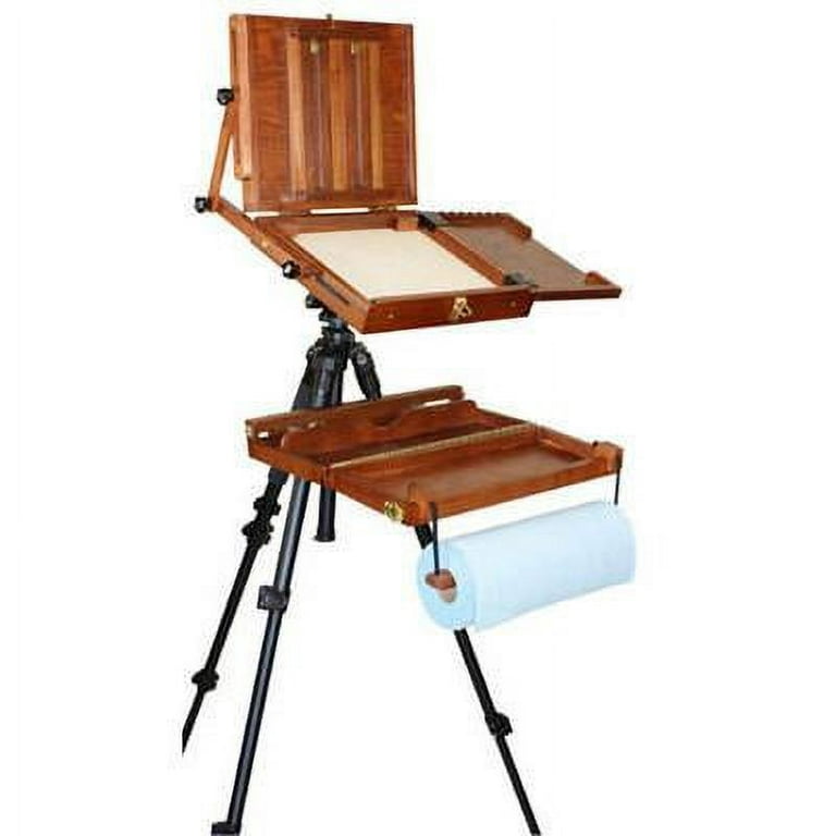 Portable Wooden Artist Painting Pochade Box Case Art Paint Supply Easel  Easle