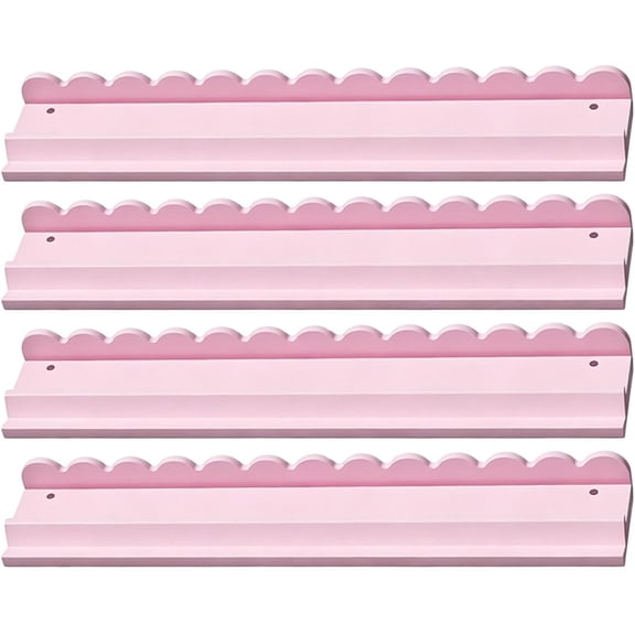 Portable Wooden Mahjong Racks, 4Pc Magnetic Pusher Set for Travel