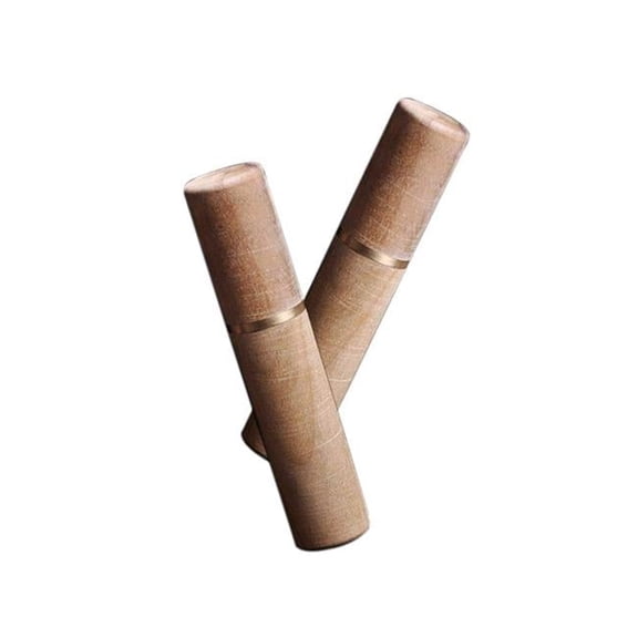 Portable Wooden Pocket Dispenser Mini Toothpick Holder Box, Nanmu - Packs of 2