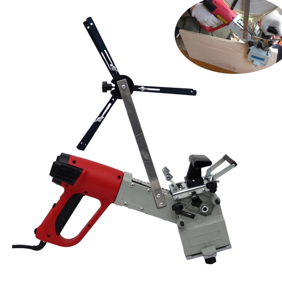 Portable Woodworking Edge Banding Machine Manual Curve Straight Edge Bander 2KW