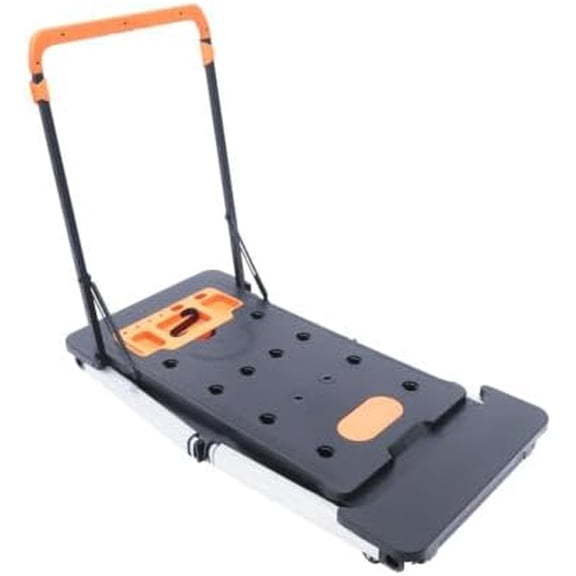 Portable Workbench Folding Sawhorse Work Table Load Capacity 550Lbs Multipurpose Adjustable Multifunctional Benches for Garage As Scaffold Platform Car Creeper and Hand Truck with 4Wheels