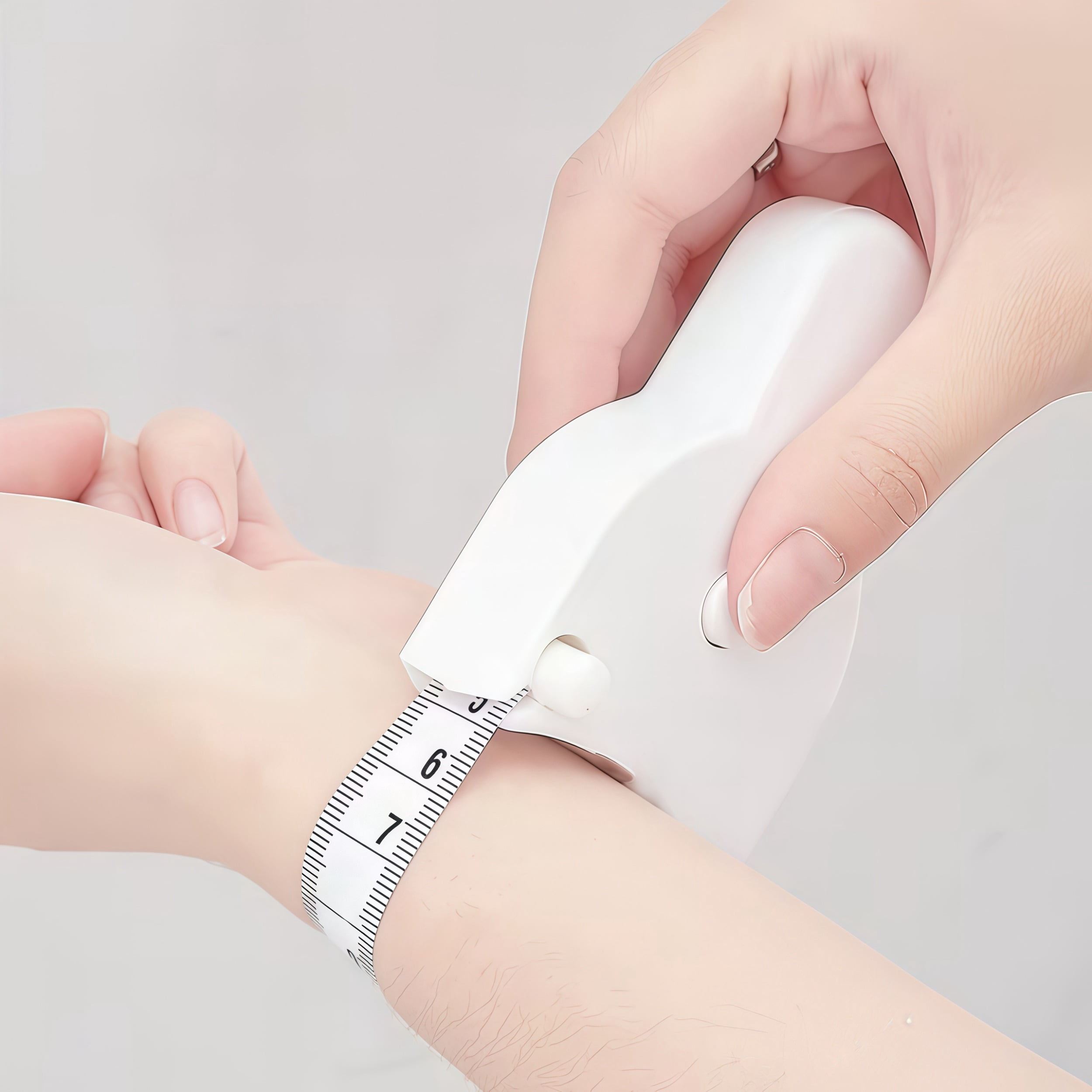 Portable Y-type 3-meter Flexible Tape Measure with Locking Device, Ergonomic Handle, and Centimeter Scale
