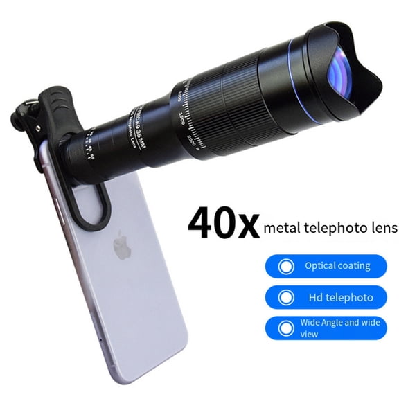Portable Zoom High-definition 40X Telescope Foldable Long-distance Mini Telescope for Hunting Sports Outdoor Camping and Travel