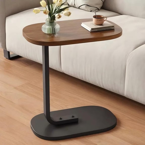 Portable adjustable folding table, laptop table, suitable for home office tables, coffee tables and bedside sofas. Strong metal frame, saves space and easy to move. It can be raised and rotated.