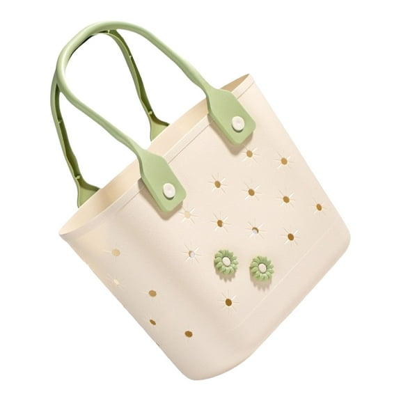 Portable and Sturdy Rubber Materials Bathroom Storage Bag Convenient for Shower Travel Beach and Pool Activities