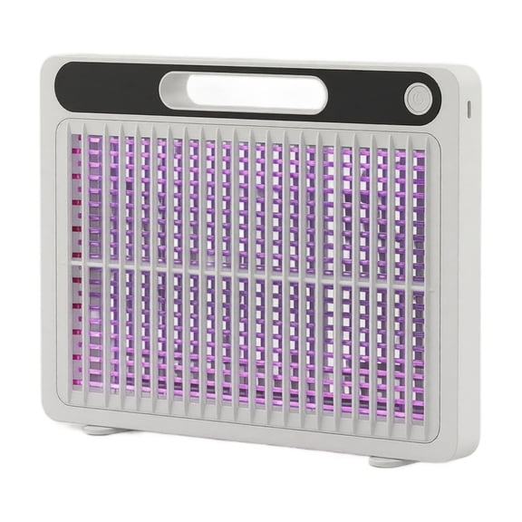 Portable and Wall Indoor Mosquito Trap Use Electric Insect-Catcher for Home Travel Camping Versatile Bug Zapper Device, White