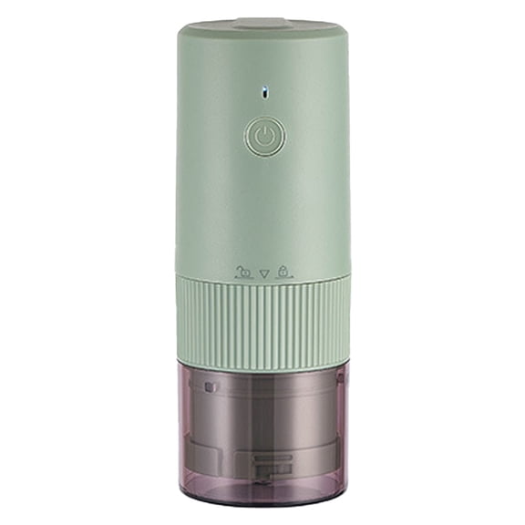 Portable automatic coffee grinder,with Built-in lithium battery,Adjustable fineness - green