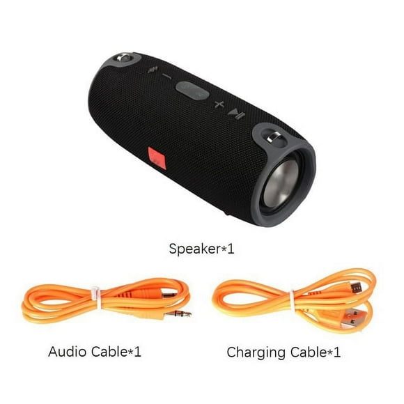 Portable caixinha de som bluetooth speakers 3600mah 40w waterproof tws pc mp3 mp4 column bass phone subwoofer boombox usb aux tf