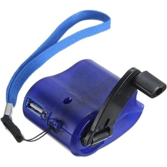 Portable camping/road set in car, 60 mm, ABS, USB, Blue