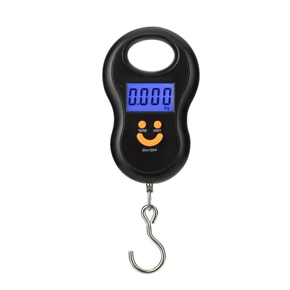 Portable electronic spring scale LCD digital hanging scale