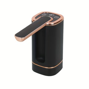 Portable foldable electric water pump, USB rechargeable mini water dispenser, home-outdoor travel friendly, dustproof and pet-proof spout, ideal for kitchens, camping and rental locations.