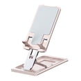 thumbnail image 1 of Portable, foldable, lift-up tablet stand can be used for study, office, etc.pink, 1 of 5